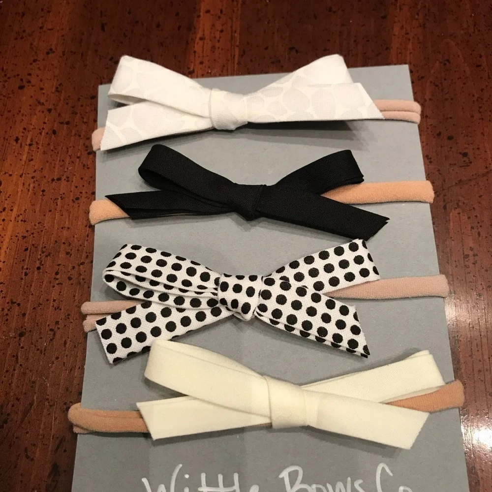 Bias tape bows!‎ Handmade! Have other colors!